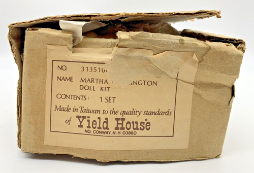 Vintage Martha Washington Doll Kit by Yield House #3135100 Complete Original Box - Picture 3 of 5