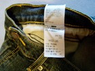LEVI STRAUSS 33x30 DENIM BLUE JEANS CUT OFF SHORTS PRE OWNED COND. ZIPPER FLY — photo 5