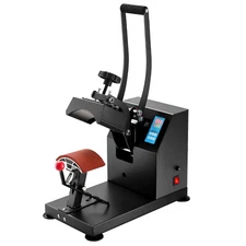 VEVOR Hat Press 3.5 x 5.5 in Cap Heat Press Machine Transfer Sublimation