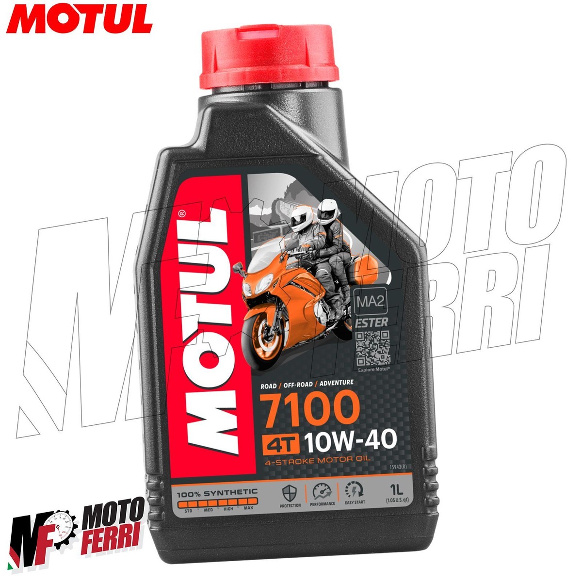 Mf5964 Oil Change Motul 7100 + Filter + Additive Kawasaki Kxf 450