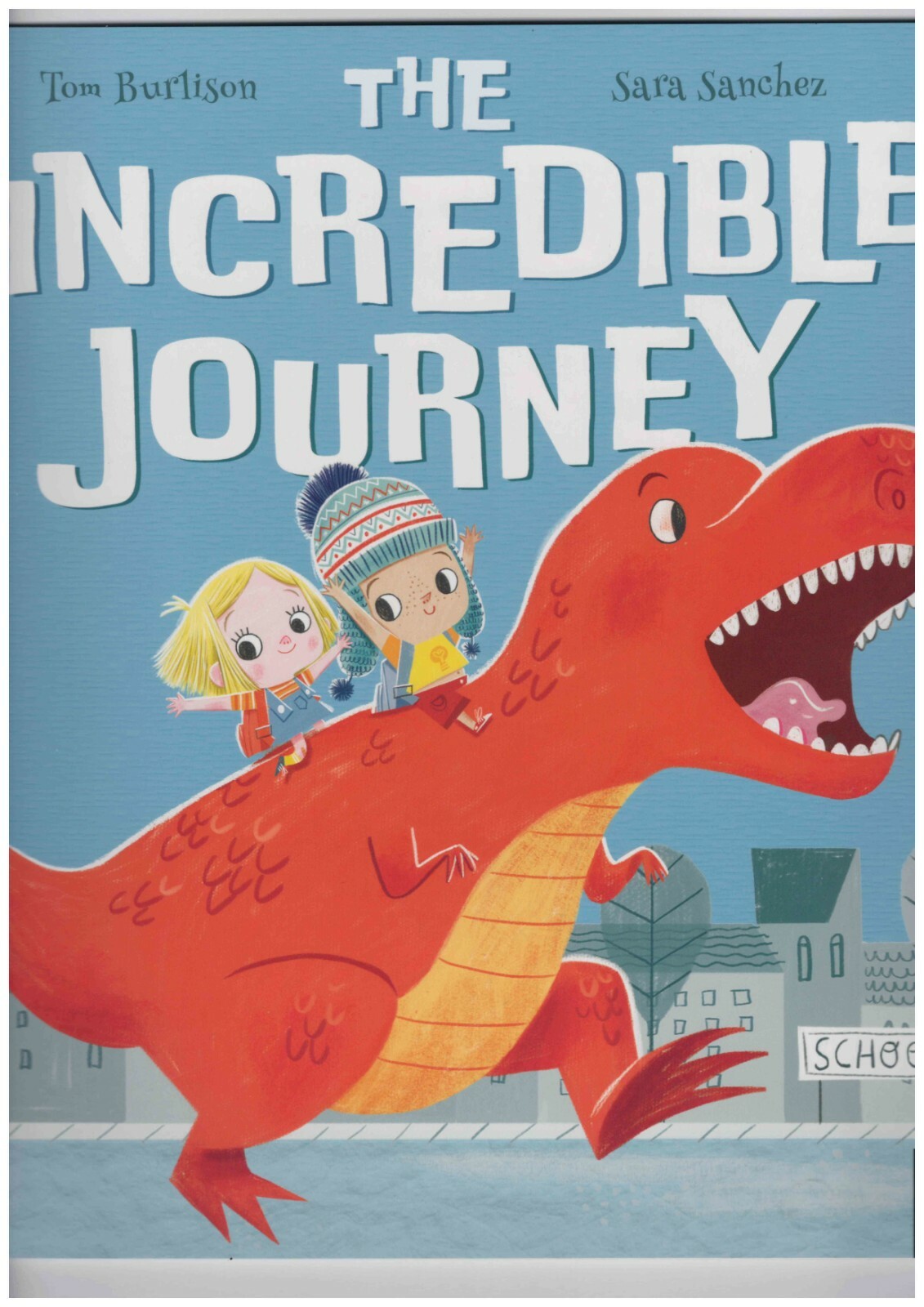 THE INCREDIBLE JOURNEY by Tom Burlison - Bedtime Picture Story Book - NEW