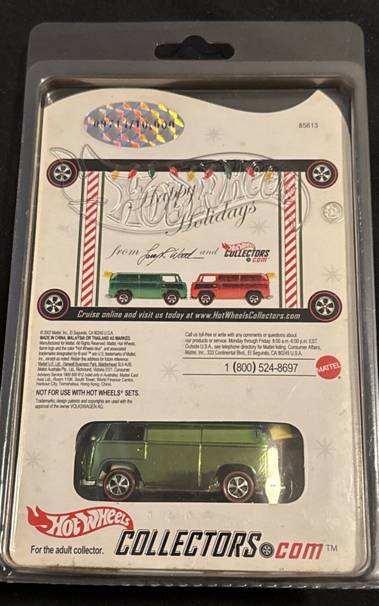 Hot Wheels 2002 RLC Redline Club BEACH BOMB TOO Green