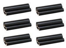 6 Pièce Rouleau Fax pour Brother 1100 1150 1200 1250 1350 1450 1700-1950 /