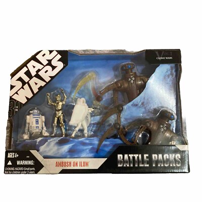 Star Wars Battle Packs Clone Wars Ambush on Ilum 2006 Vol. 1 87213