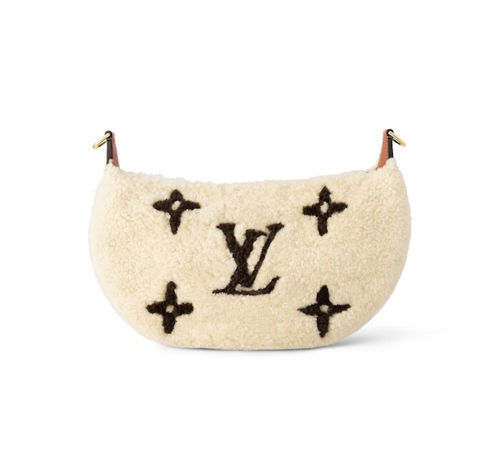 LOUIS VUITTON ミッツァ Louis Vuitton Ski Shearling Bag Over The Moon M23321