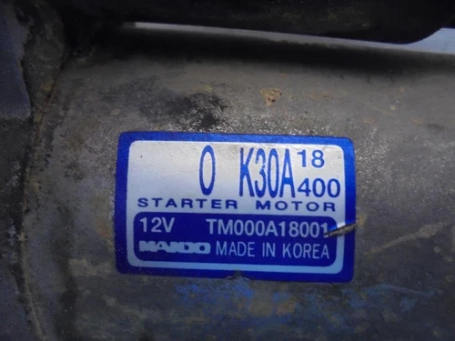 Starter Motor for KIA SEPHIA II Básico 2001 4929378 - Picture 4 of 5