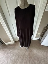 Wilford black evening dress