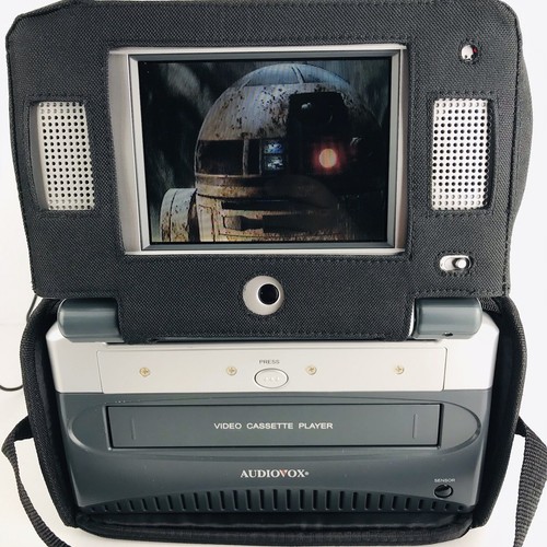 Reproductor de DVD VHS Audiovox VBP5000 con cable de alimentación de CA, cable de alimentación de coche DVD NO FUNCIONA - Imagen 2 de 23