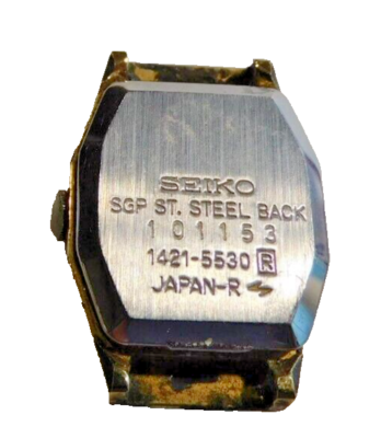 SEIKO WATCH #1421-5530 2 JEWEL RUNNING NEEDS CLEANING. USED | eBay