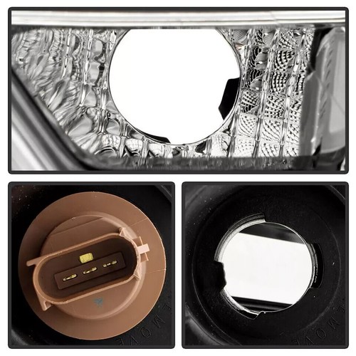 Fit 2016 2017 - 2019 Ford Taurus Halogen Black Bezel Headlight Driver FO2502361 - Afbeelding 3 van 6