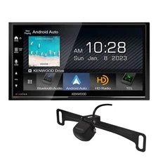 Kenwood DMX809S 6.8” Digital HD Receiver + CMOS240U License Plate backup camera