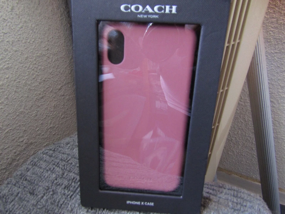 Funda Coach Rosa iPhone X 24816 Foto 3 de 3