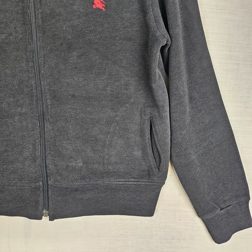 Sudadera Burberry London Para Hombre Pequeña Negra a Cuadros Nova Hombro Cremallera Completa - Imagen 5 de 20
