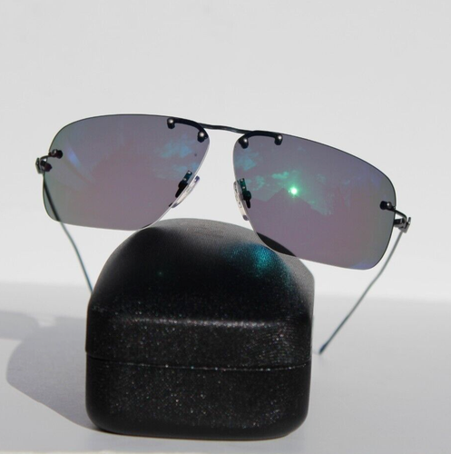 REVO Air 1 schwarze Sonnenbrille POLARISIERT metallisch/immergrün NEU RE1190 00 GNP Japan - Bild 10 von 12