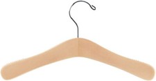 Children's Wood Hangers 50 Dress Shirt 50 Pant Shirt 12" Wooden Retail Kids