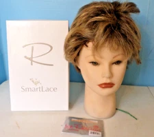 Short Hair Wig ~ Smartlace Jon Renau ~Light Brown ~ With Wig Cap
