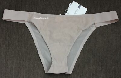 Nwt La Perla Studio 0010205 '' Opportunity Zoll Nylon / Netz Saiten Bikini,Beige,