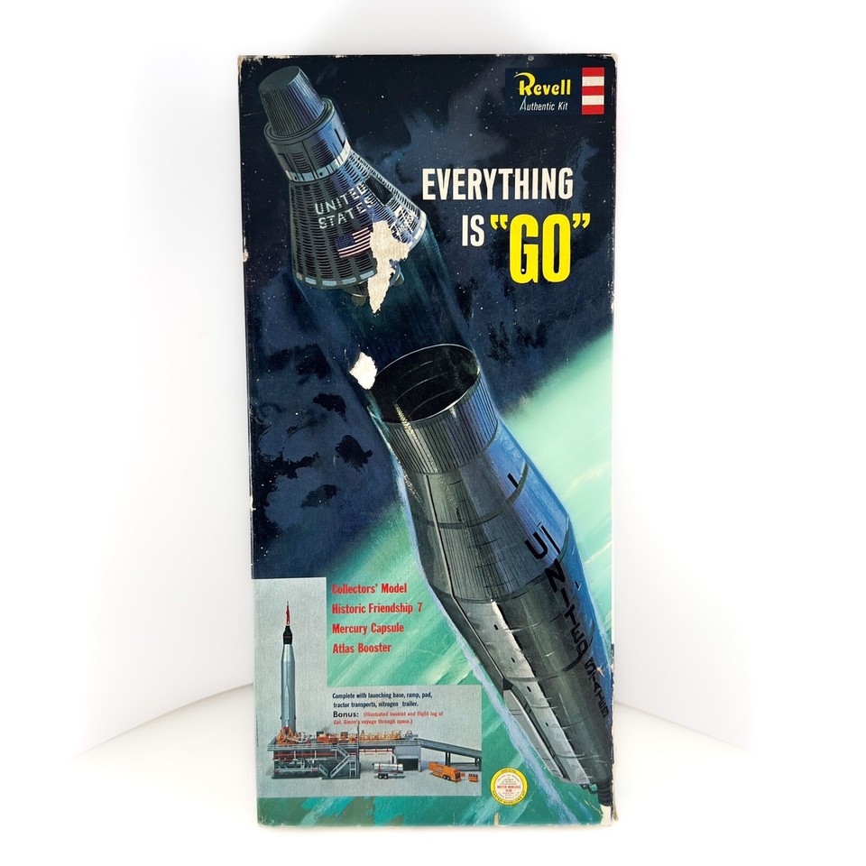 Vintage 1962 Revell Rocket Model Kit | eBay