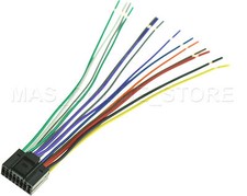 WIRE HARNESS FOR JVC KW-NT3HDT KWNT3HDT PAY TODAY SHIPS TODAY 