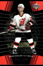 1999-00 Upper Deck Black Diamond #53 Brian Rafalski New Jersey Devils RC