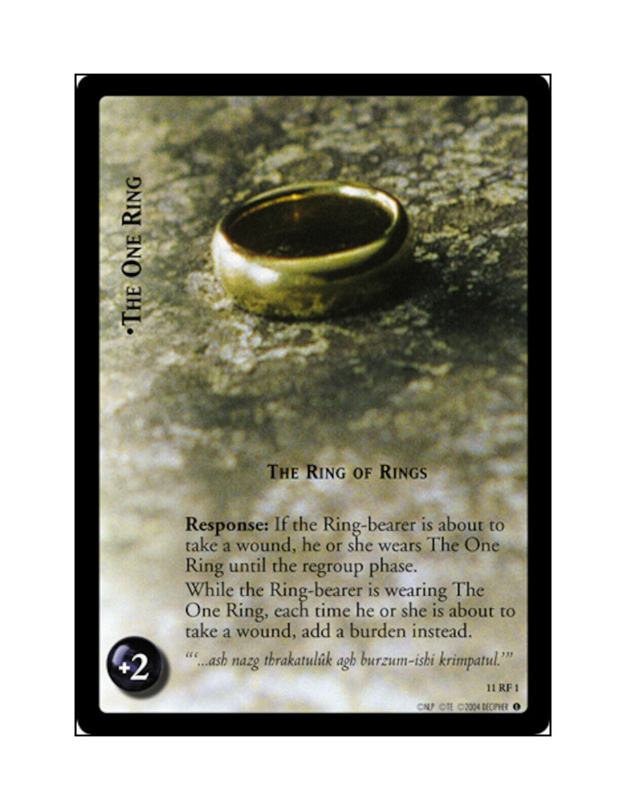 指輪物語CCG ONERING-