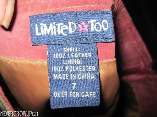 GIRLS 7 LIMITED TOO FASHIONABLE LEATHER/SUEDE LINED RETRO MINI SKIRT~PATCHWORK~E - Picture 2 of 2