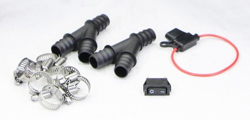 13,000 BTU 12V Low Profile Universal Auxiliary Cab Heater Car UTV Truck Tractor - Picture 3 of 5