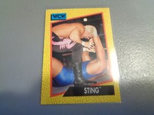 WCW WORLD CHAMPIONSHIP WRESTLING 1991 TRADING CARD # 6 STING