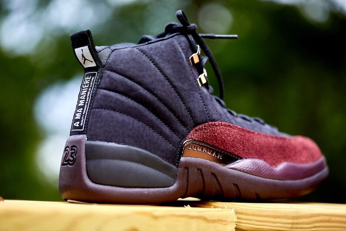 Jordan 12 Retro x A Ma Maniere Black 2023 Size W8/M6.5 Air Jordan 12 Retro x A Ma Maniere Black 2023 Size W8/M6.5 Air