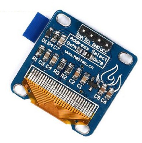 Blue Color 0.96 inch I2C IIC Communication 128x64 OLED Display LCD Screen Module - Picture 2 of 5
