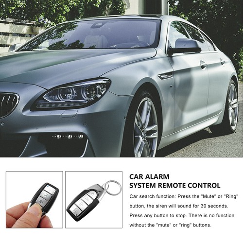 Car Security System Horn Siren Alarm 2 Remote Controls Anti-Theft Alarm System - Picture 16 of 24