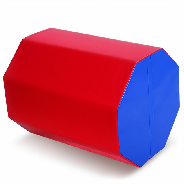 Gymnastics Octagon Gym Kids Foam Activity Play Exercise Tumbling