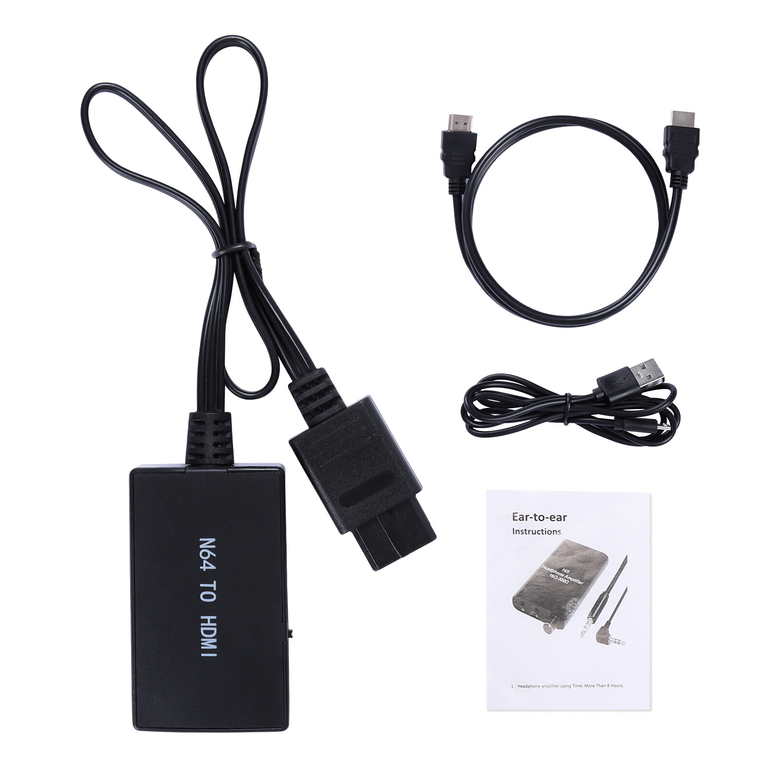 For Nintendo64 To HDM HD Link Cable N64 To a New HDMI TV Converter Adapter US 