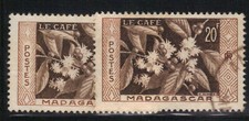 Madagascar 1956 Yvert 331 neuf(*) sans gomme et oblitéré (AM22)