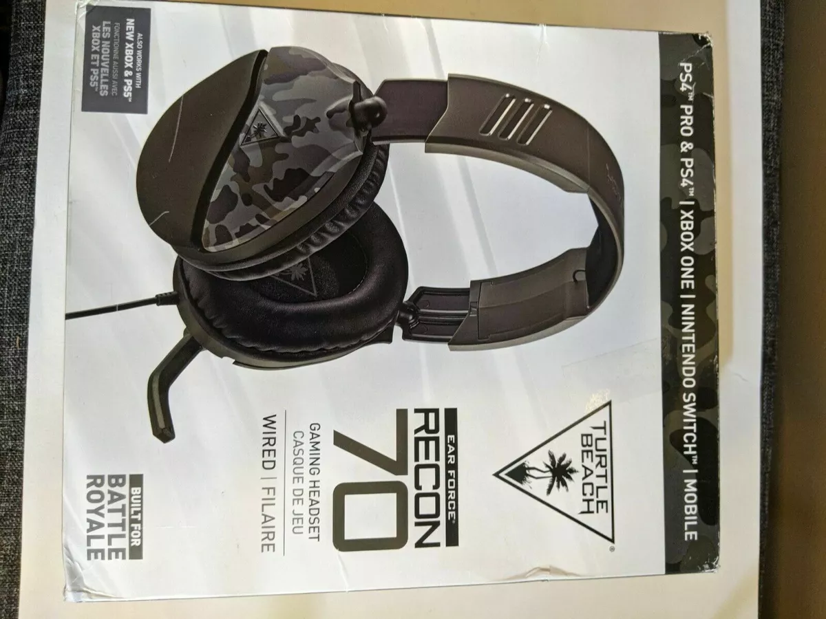 Turtle Beach Recon 70 Green Camo Gaming Headset