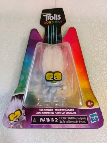 Lot of 6 DreamWorks Trolls World Tour Toys Hasbro Action Figures guitar package - Picture 4 of 7
