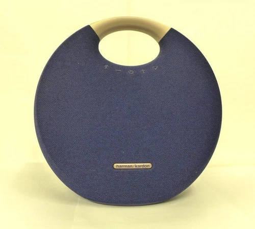 Harman Kardon Onyx Studio 5 Wireless BluetoothSpeaker Navy W/ Adapter Used Japan