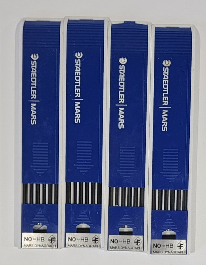 Staedtler Mars Dynagraph Lumograph Non Print Drawing Leads Lot of 12