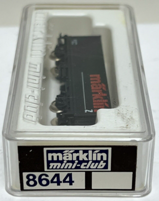 MARKLIN MINI-CLUB Z SCALE 8644 DB CONTAINER BOXCAR #1210306 LNIB