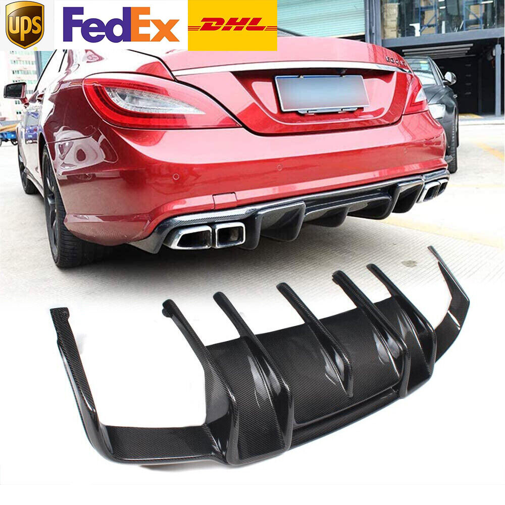 For Mercedes Benz CLS Class W218 CLS63 AMG Carbon Fiber Rear