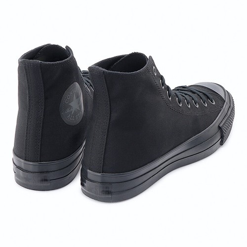 Tela Converse All Star J OX Nera Monocromatica Hi Made in Japan US 3,5-11,5 Nuova - Foto 20 di 23