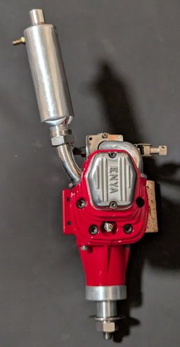 Enya 120-4C 4-Stroke, Beautiful Red Paint & Polish, Good Compression, Turns Free - Picture 5 of 7