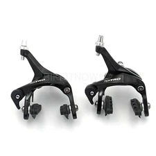 TEKTRO R313 Dual Pivot Caliper Brake Set 39-52mm Designed for 28C tire ,Black