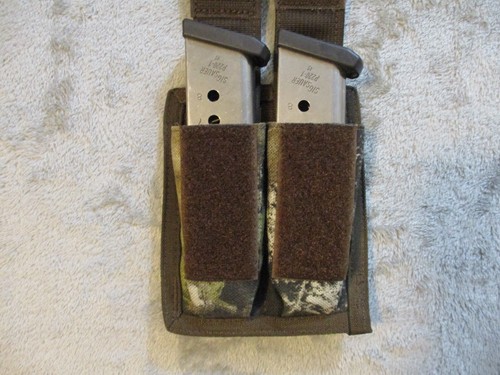 Spec Ops Brand Double Magazine Utility Pouch Green Camo Belt Texas Hunt Co 3467 - Picture 16 of 24
