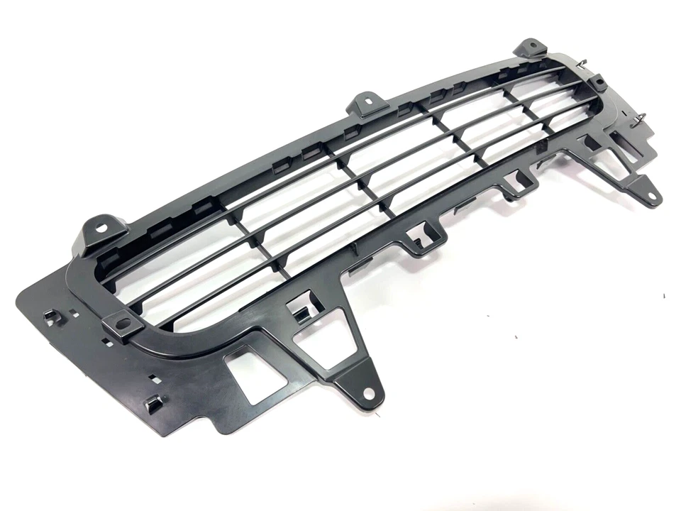 Parachoques delantero parrilla central original Porsche Cayenne S 957 2008-2010 7L5807683E Foto 3 de 4