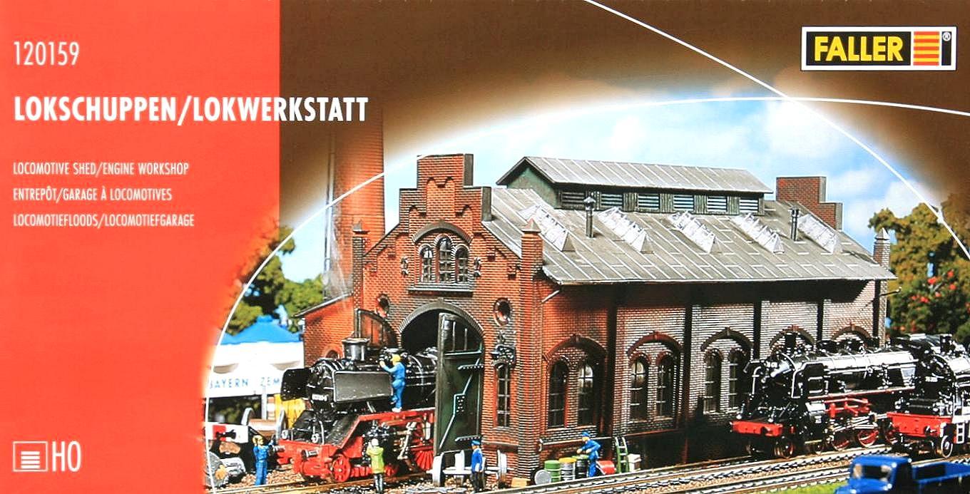 Faller 120159 Spur H0 - Lok- Werkstatt NEU und OVP