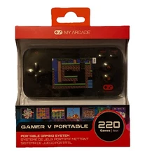 My Arcade Gamer V Portable 220 Games NEW 8 Bit Retro Game System NIB Battery AAA