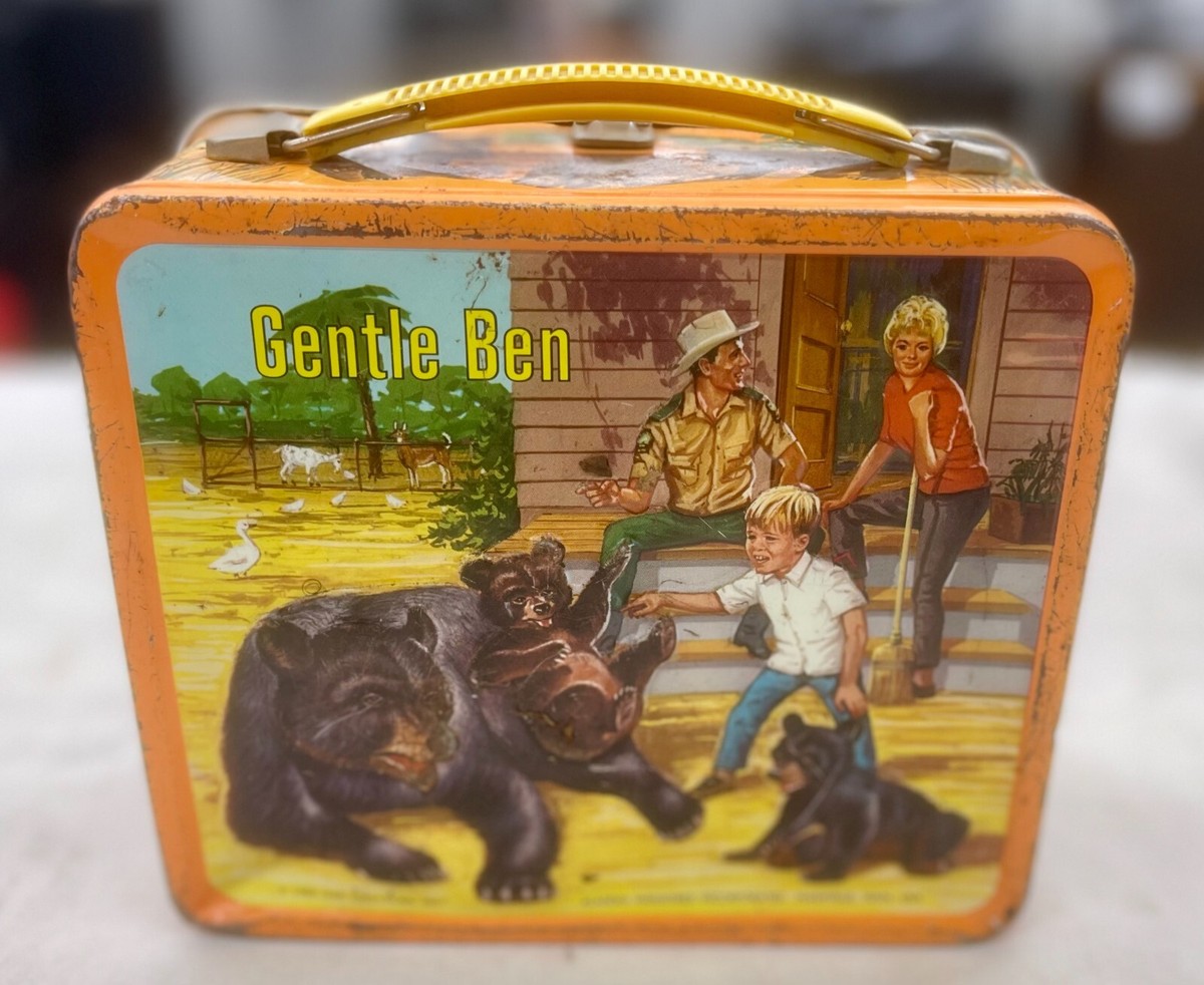 Gentle Ben © 1968 Ivan Tors Films, INC. Vintage Lunchbox with