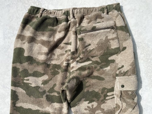 Cabela's Green/Multicolor Camo Berber Heavy Fleece Windstopper Pants 2XL - Picture 6 of 11