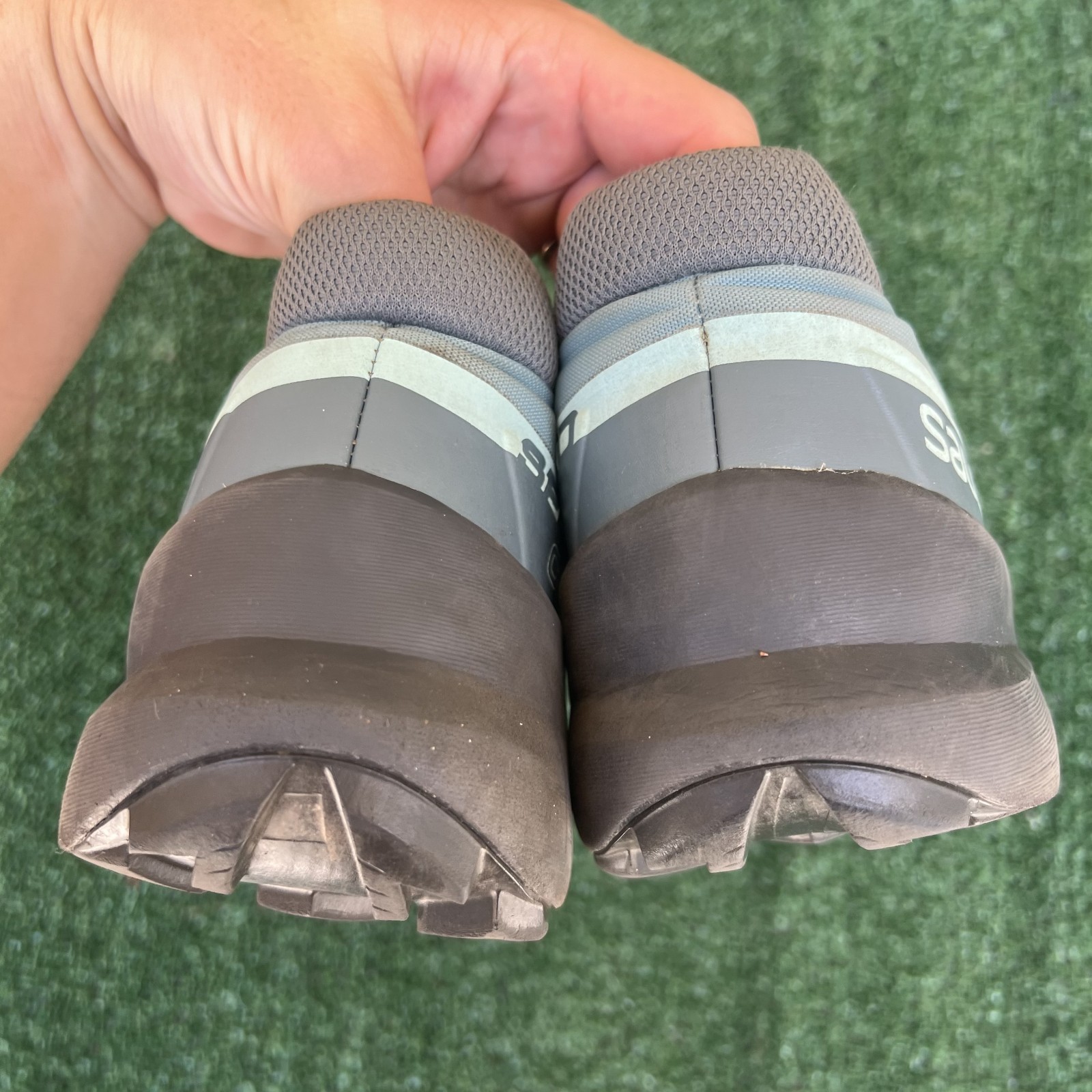 Scarpe da donna Salomon Speedcross 5 taglia US 10 5 trail running escursionismo blu acqua